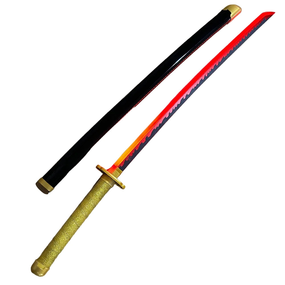 Demon Slayer Yoriichi Tsugikuni Metal LED Katana Sword