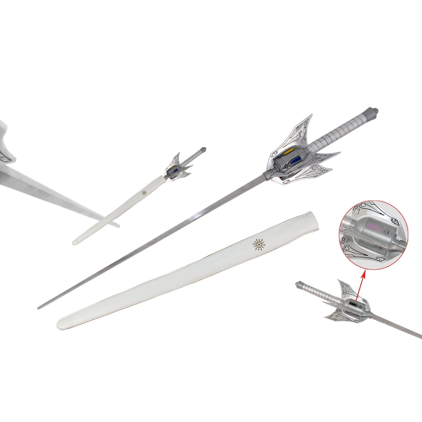 RWBY Weiss Schnee's "Myrtenaster" Metal Rapier