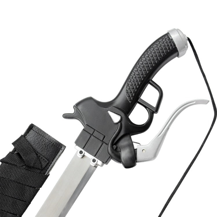 Attack on Titan Sword Levi Ackerman Metal Sword Silver Blade