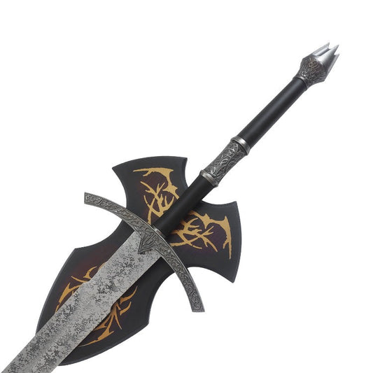 Lord Of The Rings Deluxe Witch King Of Angmar Sword With Plaque