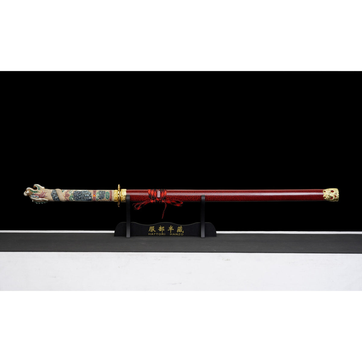 Highlander Connor Macleod Style Red Metal Katana Sword
