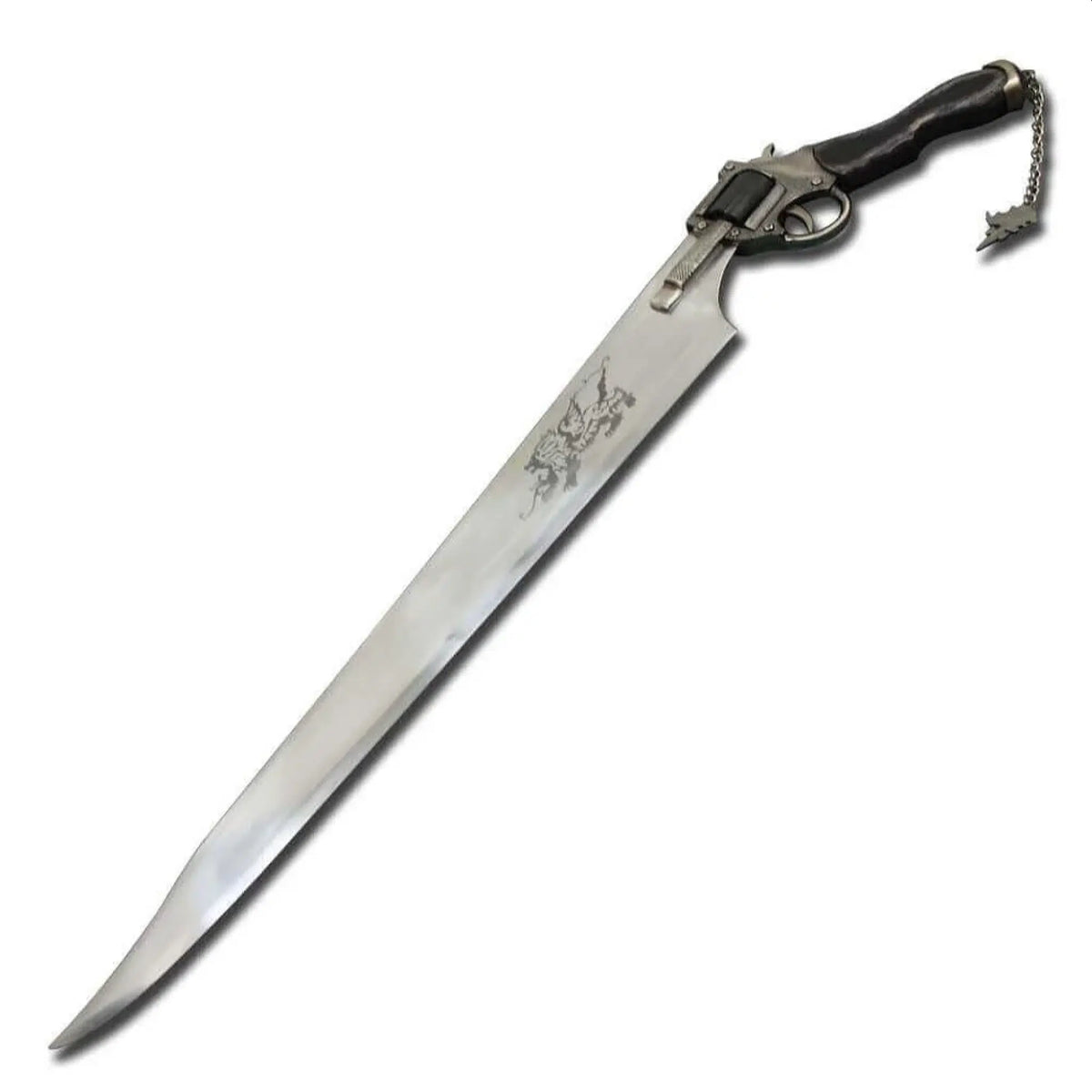 Final Fantasy VIII Squall Small Gunblade Metal Sword
