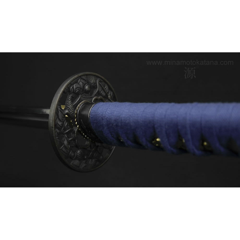 Shinrabasho Straight Hand Forged Katana Metal Sword