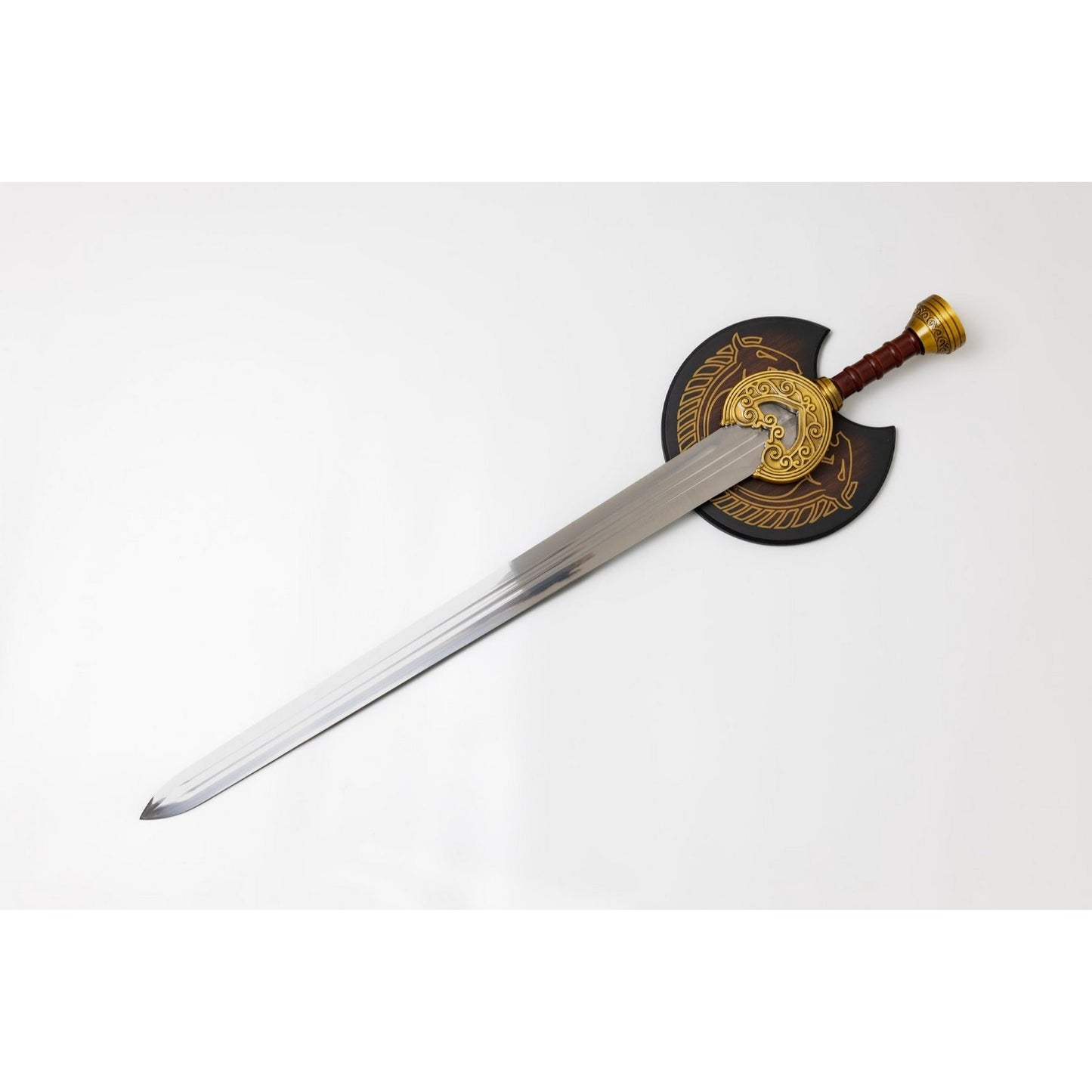 Lord Of The Rings Deluxe King Theoden's Herugrim Metal Sword