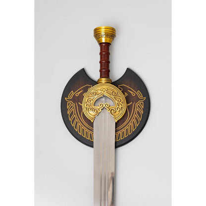 Lord Of The Rings Deluxe King Theoden's Herugrim Metal Sword