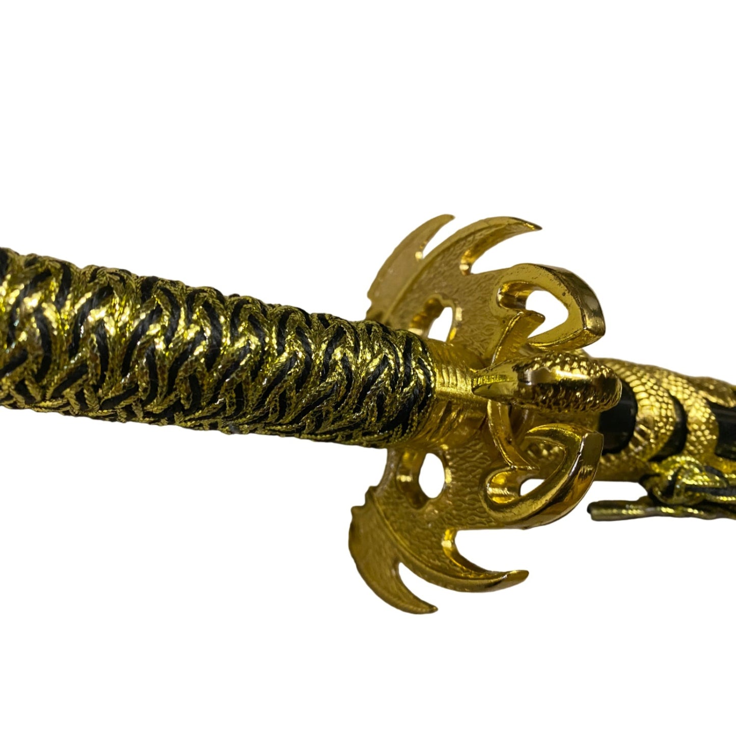 Coiling Snake Samurai Metal Katana Sword