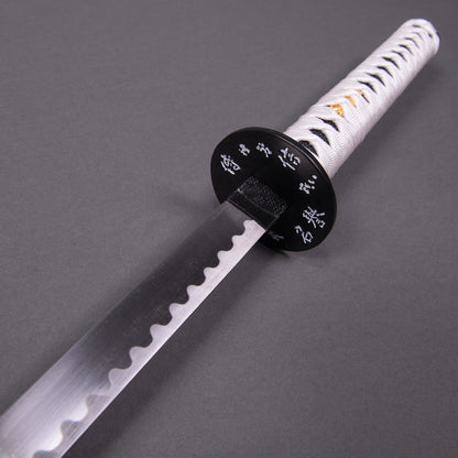 Black Katana Blue Purple Dragon Samurai Metal Katana Sword