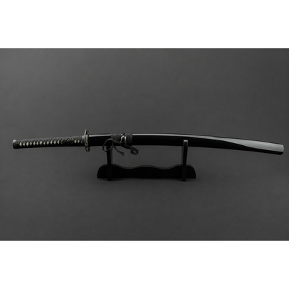 Warriors Demise Katana in 1095 Clay Tempered Folded Hand Forged Steel Metal Sword