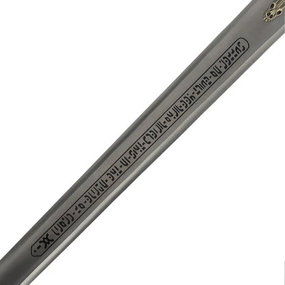 Conan The Barbarian Father's Metal Sword with Plaque