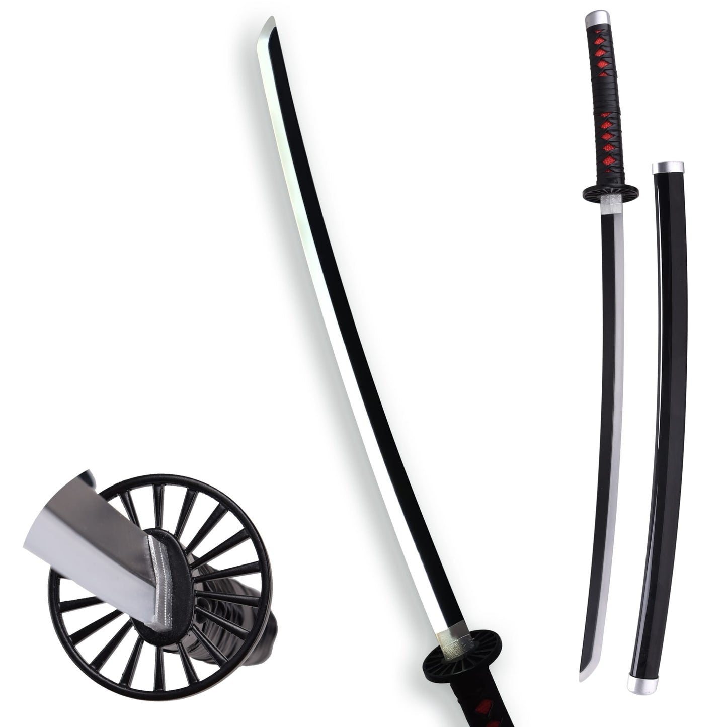 Demon Slayer Tanjiro Kamado Metal Katana LED Sword