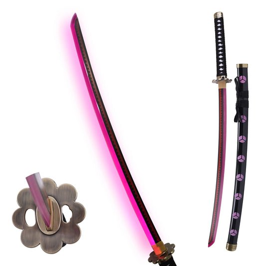 One Piece Roronoa Zoro Shusui Metal Katana LED Sword