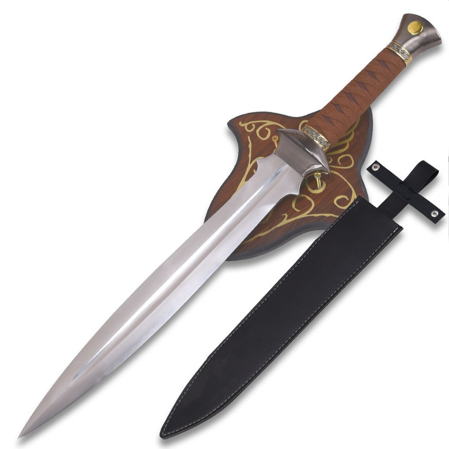 Lord of the Rings Samwise Gamgee Metal Sword With Sheath & Plaque
