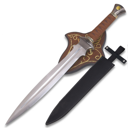 Lord of the Rings Samwise Gamgee Metal Sword With Sheath & Plaque