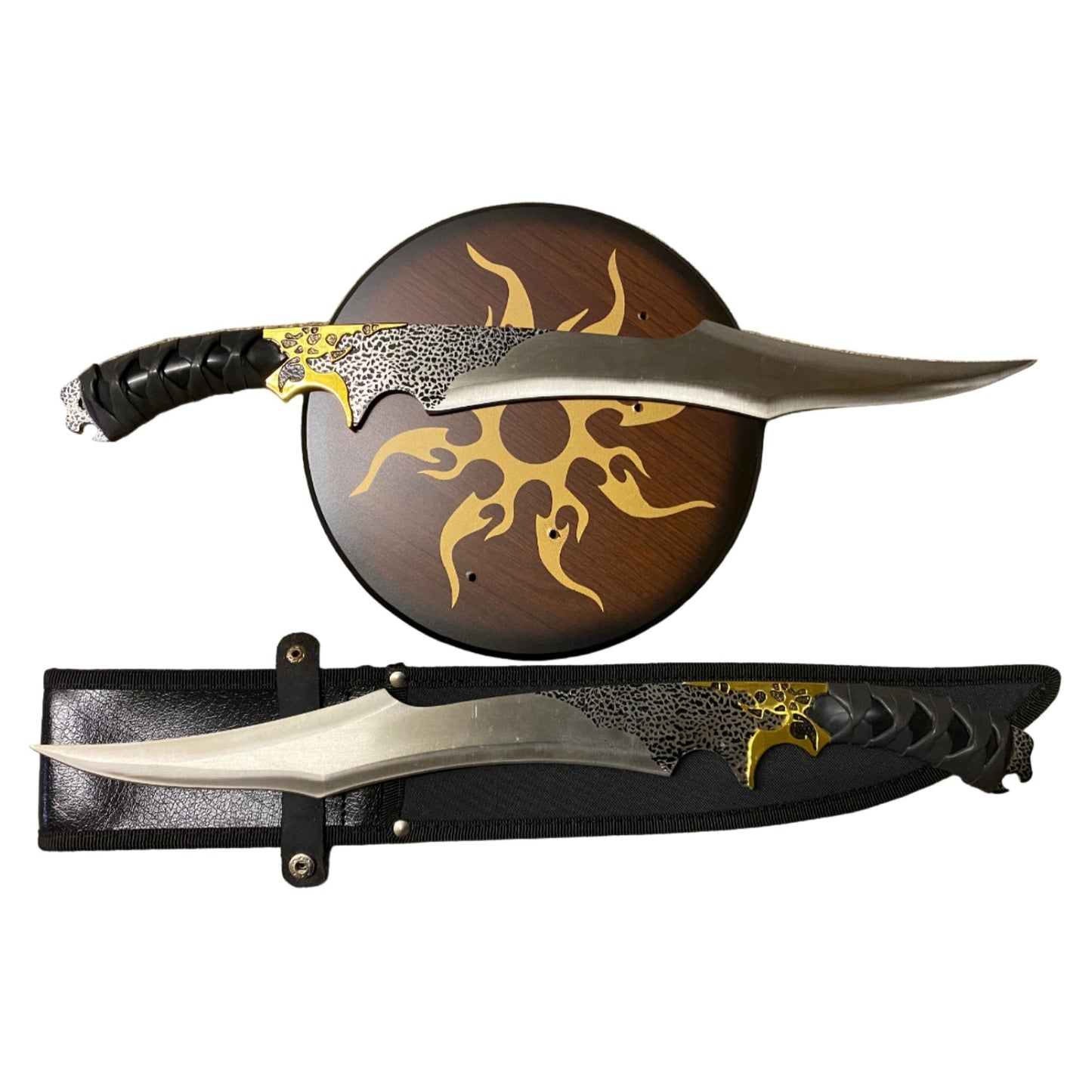 Lord of the Rings Dual Elf Warrior Replica Metal Swords