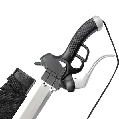 Attack on Titan Sword Levi Ackerman Metal Sword Silver Blade