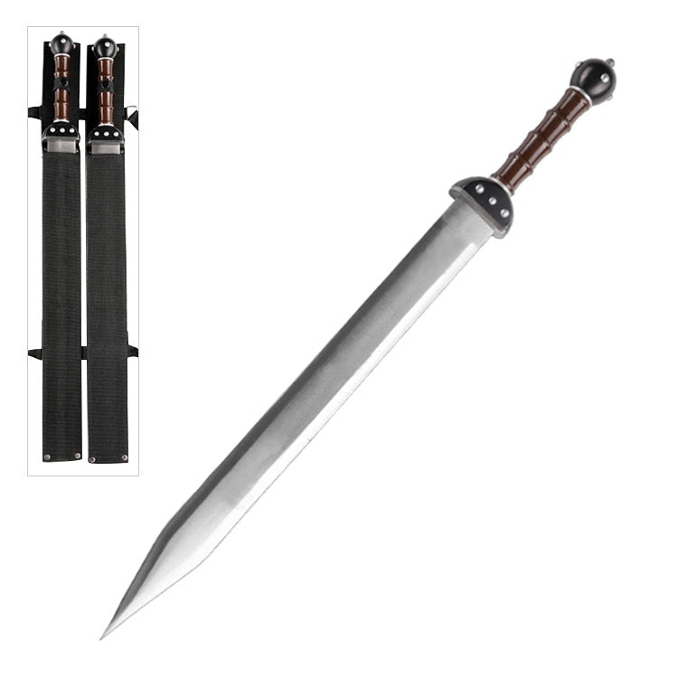 Gladiator Maximus Metal Twin Pair Swords Spatha/Gladius