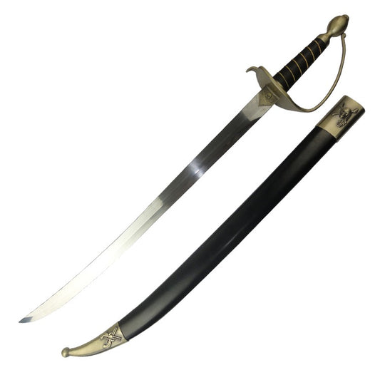 Pirates Of the Caribbean Metal Pirate Cutlass Jack Sparrow