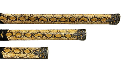 King Cobra Samurai Sword Katana Set of 3