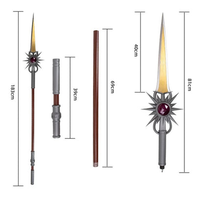 Baldur's Gate 3 Selune's Spear of Night Metal