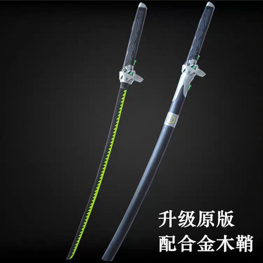 Overwatch Genji Green Steel Sword
