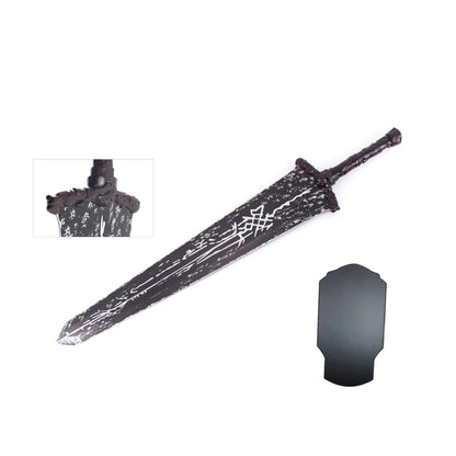 Clair Obscur Expedition 33 Verso's Simoso Metal Sword with Plaque