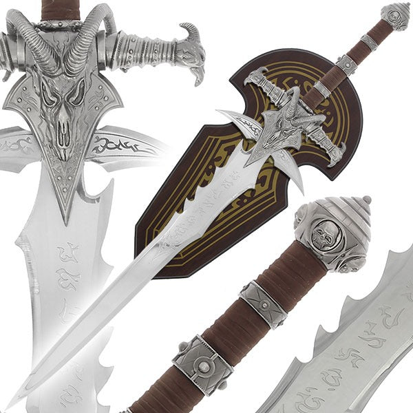 World of Warcraft Frostmourne Lich King Arthas Frostmourne Steel Sword