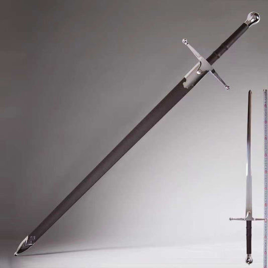 Braveheart William Wallace's Metal Claymore Sword with Scabbard