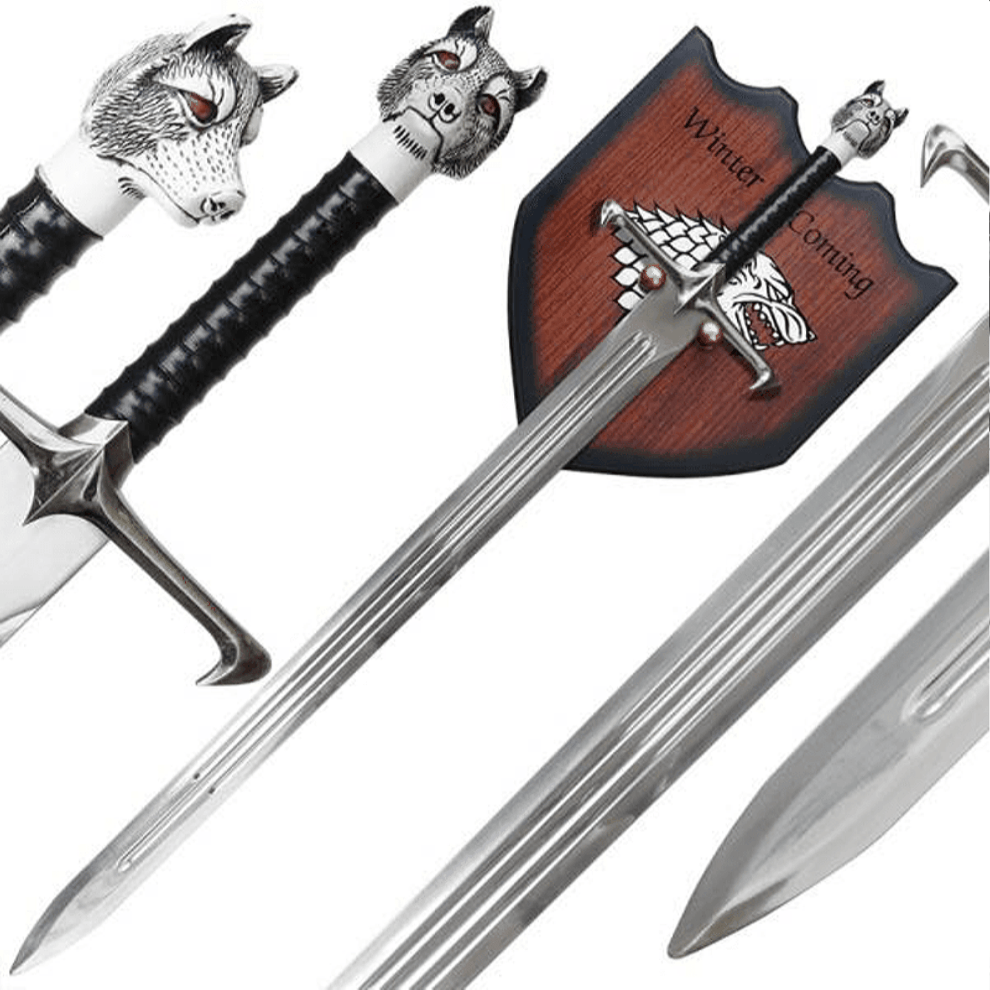 Game of Thrones Jon Snow Longsword with Plaque
