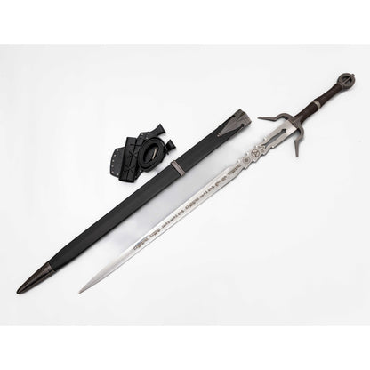Witcher IV Ciri's Metal Sword with Back Scabbard & Sheath