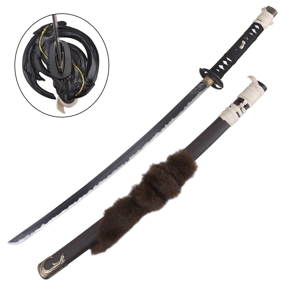Ghost Of Yotei Atsu's Wolf Metal Blade Katana