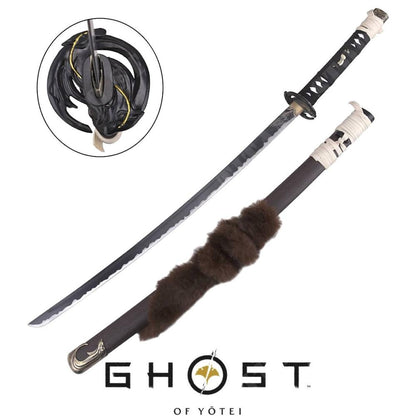 Ghost Of Yotei Atsu's Wolf Metal Blade Katana