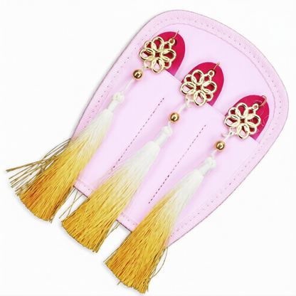 KPop Demon Hunters Zoey’s Shin-kal Metal Throwing Knives Replica - Display Only Collector's Item
