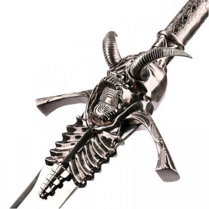 Devil May Cry Awakened Rebellion Metal Sword With Plaque & Sheath