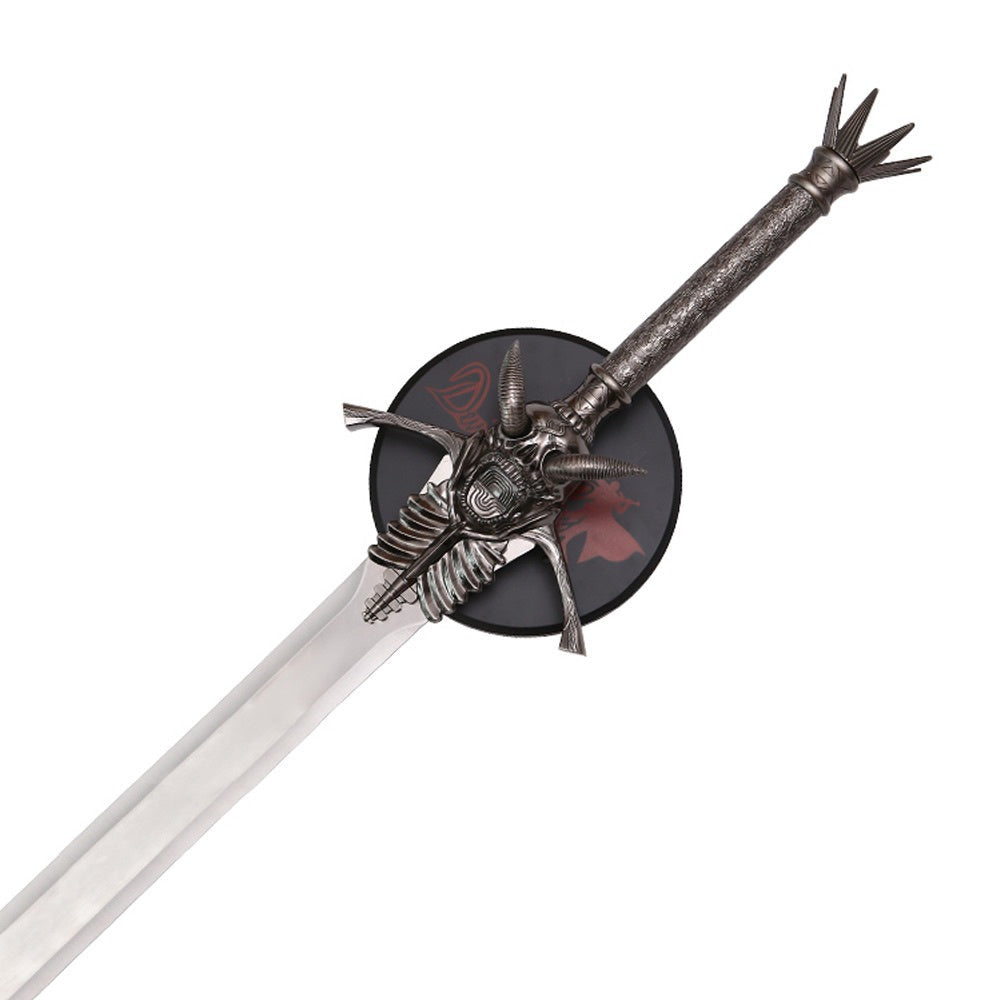 Devil May Cry Awakened Rebellion Metal Sword With Plaque & Sheath
