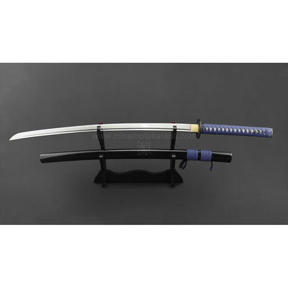 Shinrabasho Straight Hand Forged Katana Metal Sword