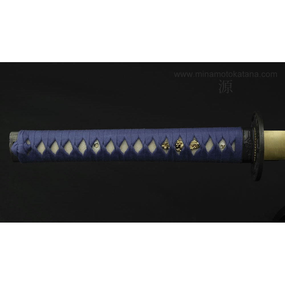 Shinrabasho Straight Hand Forged Katana Metal Sword